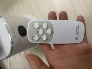 날개없는 선풍기 리모콘